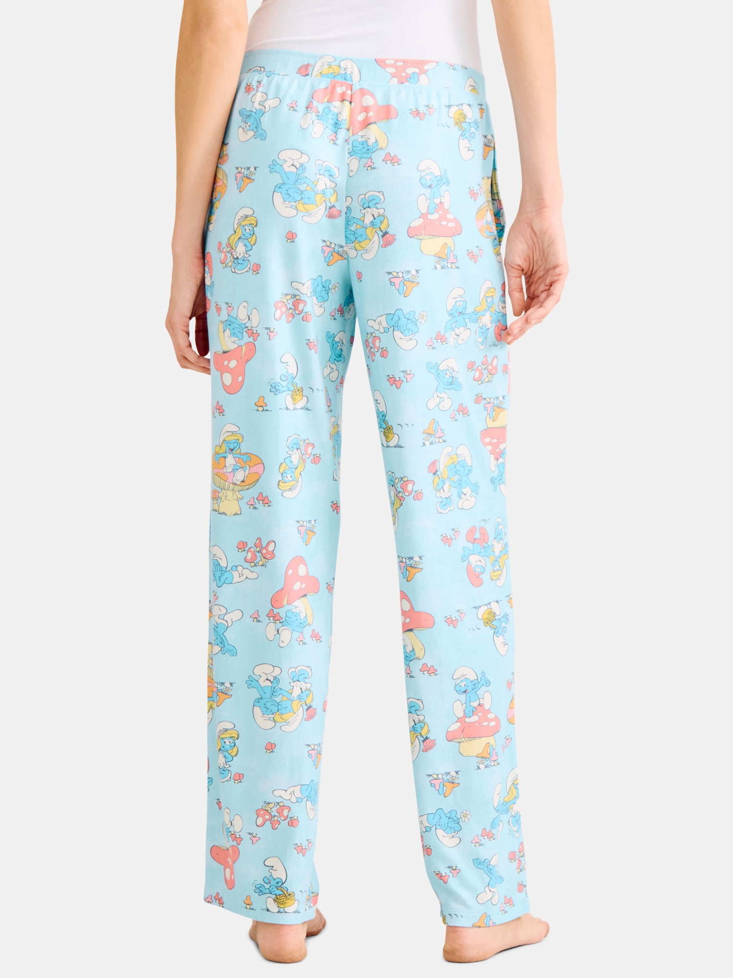 Smurf Women’s and Women’s Plus Print Sleep Pants, Sizes XS-3X