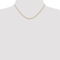thumbnail image 2 of 14K Yellow Gold chain Rope Diamond-cut 16 in 1.3 mm, 2 of 5