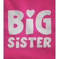 thumbnail image 2 of TeeStars - BIG SISTER - Sibling Gift Idea Elder Sister Cute Toddler Hoodie 5/6 Pink, 2 of 4