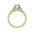 thumbnail image 2 of 2.15 Ct Oval Cut Elegant Moissanite Diamond (D/VVS1) Ring for Proposal Gift in 18K Yellow Gold Ring Size 4 by Diamond-Capitals, 2 of 6