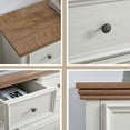 thumbnail image 6 of HIUU Beige Vintage Dresser with 7 Drawers for Bedroom - Storage Closet & Wooden Chest of Drawers, 6 of 6