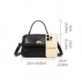 thumbnail image 2 of Genuine Leather Women's Soft Mini Flap Shoulder Crossbody Handbag, 2 of 6