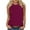 Hot Pink, variant on tklpehg Womens Tops Going Out Tops Solid Color Lightweight Loose Blouses Casual Summer Crewneck Basic Tank Tops Sleeveless Tee Shirt Vintage Tshirt (Army Green,S)