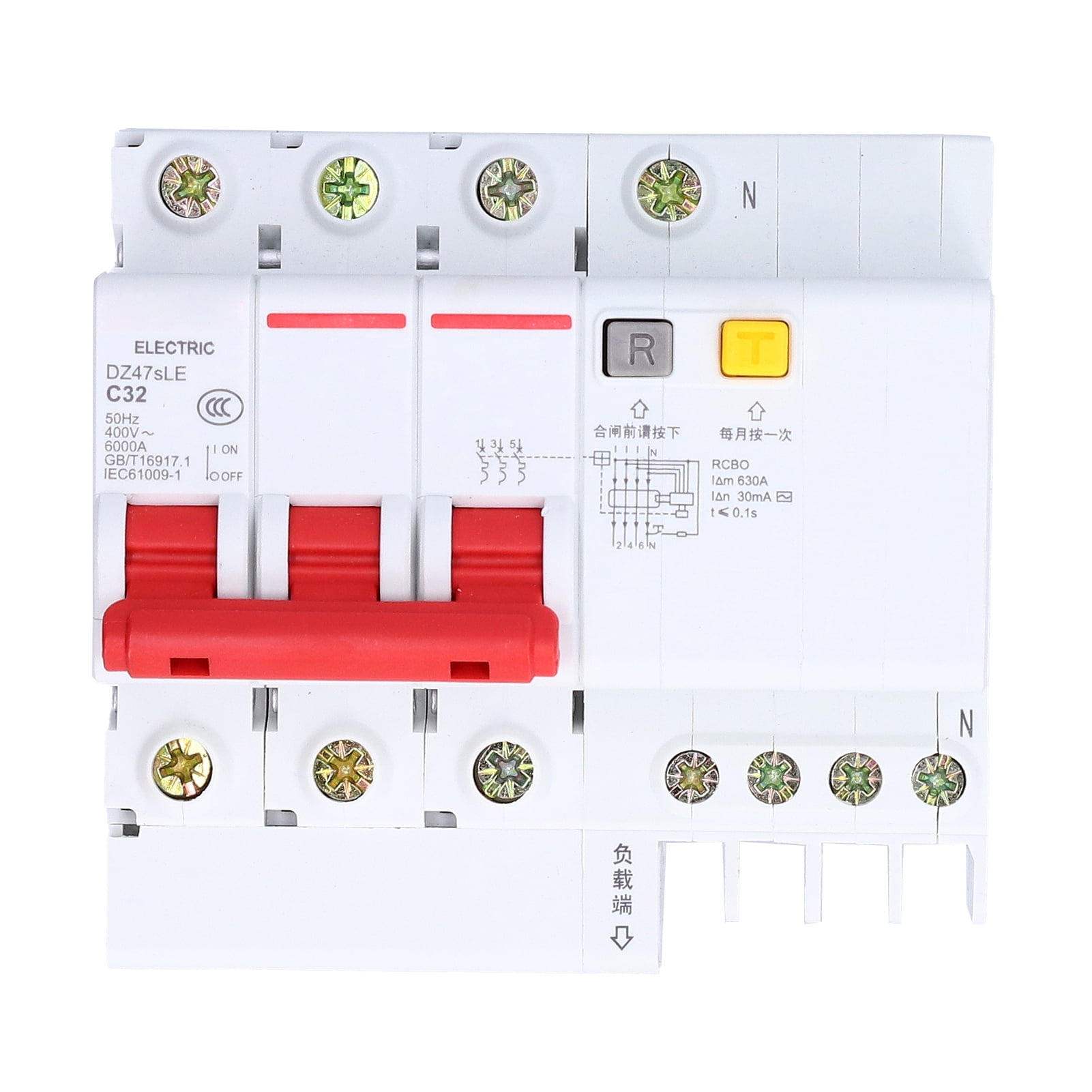 Low Voltage Circuits Breakers, 6 KA Breaking Capacity Circuit Breaker