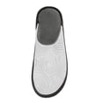 thumbnail image 3 of IAUYY Memory Foam House Slippers Suitable for Both Men and Women. Comfortable, Anti-Slip Plush Flat-Bottomed Slippers The Best Holiday Gift No Decorative Elements, 3 of 9