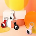 thumbnail image 5 of Compatible with AirTag Case Keychain Air Tag Holder Silicone AirTags Key Ring Cases Tags Chain Apple GPS Item Finders Accessories 4 Pack, 5 of 6