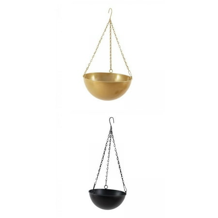 

2x Colgante De Hierro Decorativa Para Plantas Colgantes Caseras