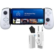 Pre-Owned One Mobile Gaming Controller for iPhone - Turn Your iPhone into a Gaming Console - Play Xbox, PlayStation, Call of Duty, & More BOLT AXTION Bundle (Refurbished: Like New)