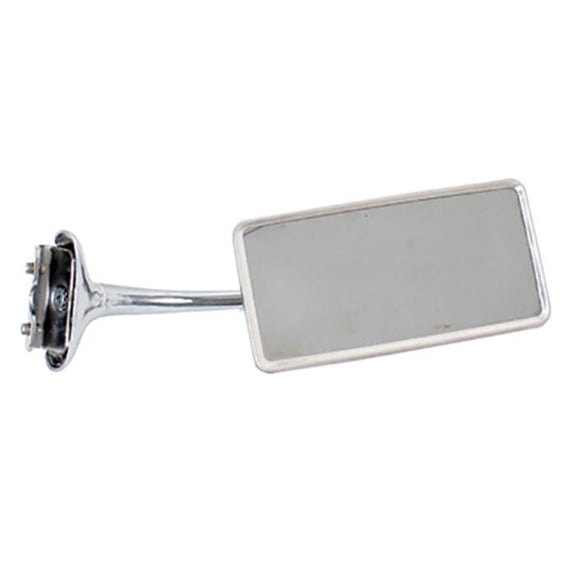 Universal Clamp-on Side Rear View Door Peep Mirror 2.5 x 5.25