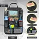thumbnail image 5 of Universal Car Backseat Organizer Multi-pocket Storage Bag Tablet Holder Kick Mats Car Seat Back Protectors For Kids Toddlers, 5 of 5