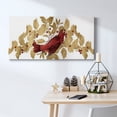 thumbnail image 6 of Red Bird Christmas Collection D- Gallery Wrapped Canvas, 6 of 9