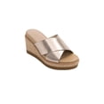 thumbnail image 3 of Sandalia Flexi 135602 Mujer Vacuno Casual Yute 9 cm dorado 27, 3 of 8