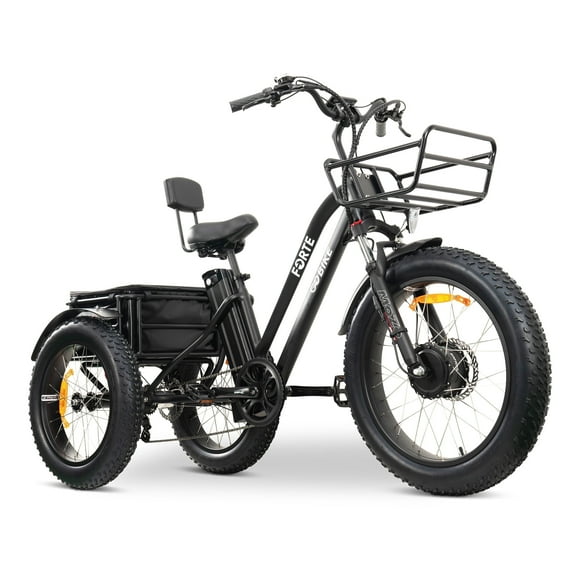 GOBIKE Forte Electric Bike, Electric Tricycle for Adults, Motor Ebikes, 3 Wheel Bicicleta Electrica para Adultos, 18AH+18AH Up to 144 Miles Per Charge