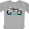 thumbnail image 4 of Inktastic Motorcycle Boys or Girls Long Sleeve Baby Bodysuit, 4 of 5