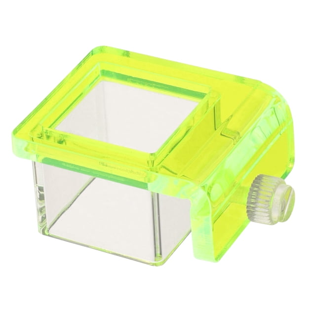 Miangastore Mangeoire à Poissons Claire Aquarium Réservoir de Poissons Suspendu Mini Tube Flottant