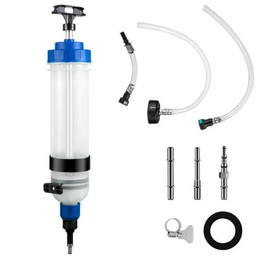 KFFKFF Manual Transmission Fluid Pump, ATF Refill System, Oil & Liquid Extractor, 1.5L Capacity, Includes ATF Filling Adapters