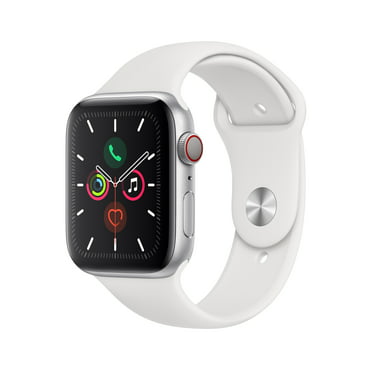 Apple Watch Series 3 GPS + Cellular - 38mm - Sport Band - Aluminum Case  -Silver/White