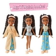thumbnail image 3 of Bratz Slumber Party Sasha Fashion Doll with 2 Sets of Pajamas, Plush, and Accessories, 3 of 7