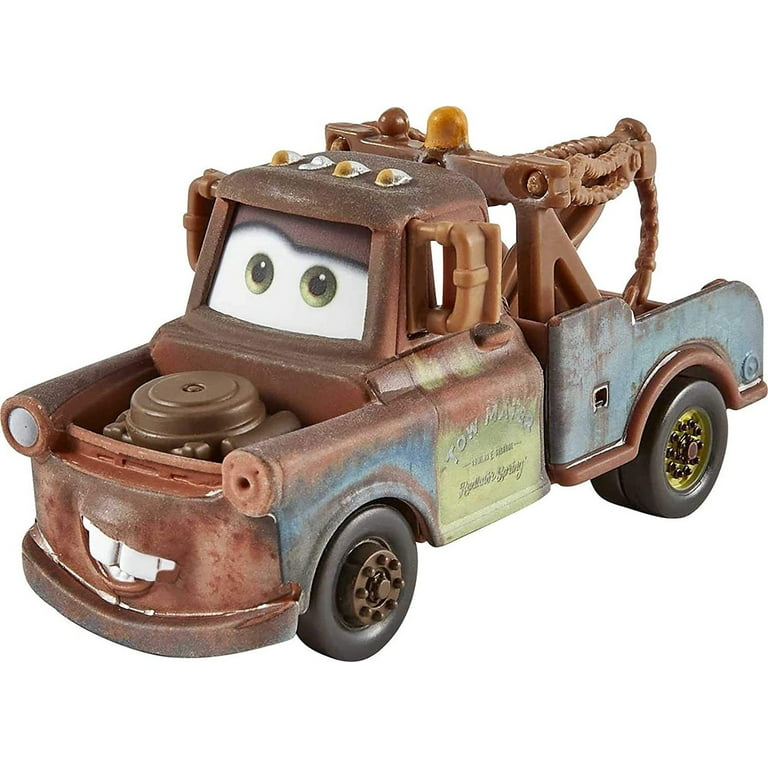 Mattel Disney Pixar Cars Toys, Radiator Springs 3-Pack with Lightning  McQueen, Mater and Sheriff Die-Cast Toy Cars ( Exclusive)