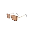thumbnail image 4 of Retro Rectangle Flat Top Fashion Sunglasses, 4 of 7