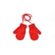 thumbnail image 2 of Guante para niños pequeños Adorables cómodo manteniendo la ropa de accesorio de accesorios para la cubierta de los dedos para niños al aire libre con rojo 1 par Inevent AP009015-05, 2 of 6