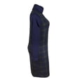 thumbnail image 3 of Vestido George para Mujer, Cuello Ruso Manga Larga Verde Talla M, 3 of 4