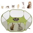thumbnail image 1 of Corralito impermeable para pequeños animales Pawaboo verde, 1 of 8