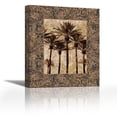 thumbnail image 1 of Palm Collage II - Contemporary Fine Art Giclee on Canvas Gallery Wrap - wall décor - Art painting - 30 x 36 Inch - Ready to Hang, 1 of 2