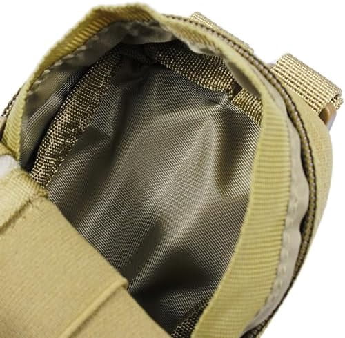 Disposable Glove Pouch Easy Access, Latex Gloves Pouch MOLLE Mounted for First Responders Duty Belt Backpack