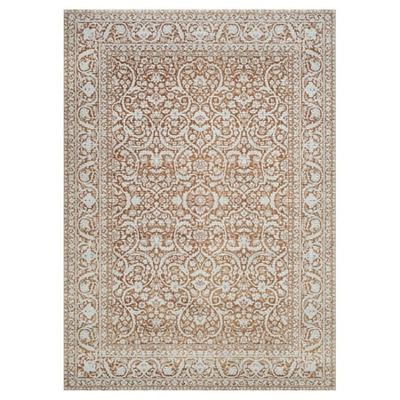 Patina Pots - Couristan Patina Qum/flower Pot Rug, Mul