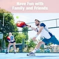 thumbnail image 3 of OSERLO Pickleball Paddles Set of 2, with 2 Fiberglass Paddles, 2 Pickle-Ball , 2 Cooling Towel, 1 Pickleball Bag, PP Honeycomb Core Pickleball Equipment is The Perfect Gift for Beginners & Amateurs, 3 of 8