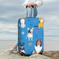 thumbnail image 7 of Fuzoiu Cute Dogs Print Suitcase Cover,Washable Luggage Covers for Suitcase,Elastic Luggage Protector Cover,Scratch Resistant Travel Suitcase Covers-Large, 7 of 7