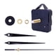 thumbnail image 1 of Kit de reparación de mecanismo de reloj de cuarzo de pared de primera calidad para bricolaje, accesorios anti-tictac 56x56x16mm, 1 of 7