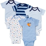 Gerber Boy Variety Onesies Transportation - 5 Pack - 6-9 Months