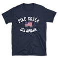 thumbnail image 1 of Pike Creek Delaware Patriot Men's Cotton T-Shirt, 1 of 1