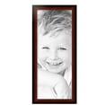 thumbnail image 2 of ArtToFrames 12" x 30" Honors Mahogany with Black Picture Frame, 12x30 inch Brown Wood Poster Frame (WOM-5154),  Pack, 2 of 7