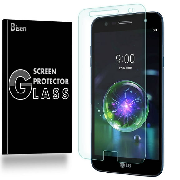 LG X Power3 [BISEN] 9H Tempered Glass Screen Protector, Anti-Scratch, Anti-Shock, Shatterproof, Bubble Free