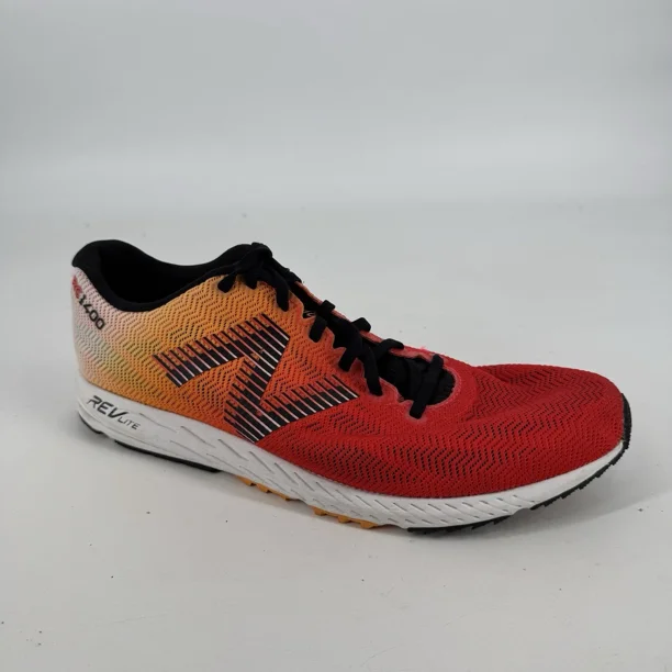 New balance shoes mens 12 orange 1400 v6 walking comfort athletic athleisure