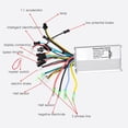 thumbnail image 3 of Advancent Kit de controlador de scooter de bicicleta eléctrica con panel de pantalla LCD impermeable de 36V-48V (2#36V-48V) Patinetes eléctricos, 3 of 6