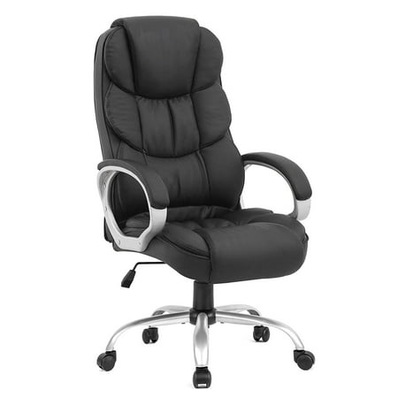 Ergonomic Executive High Back Office Gaming Chair, Metal (Best Office Chair After Hip Replacement)