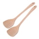 thumbnail image 3 of EeaseMX Espátula de madera para wok, utensilios de cocina, cuchara de madera para saltear, hecha a mano, curva, sartenes antiadherentes, espátula, 3 of 4