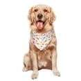 thumbnail image 5 of Naloa Cartoon Birds & Flowers Dog Bandanas 1PC Washable Triangle Dog Scarfs Premium Durable Fabric, for Small Medium Large Dogs and Cats, 5 of 6