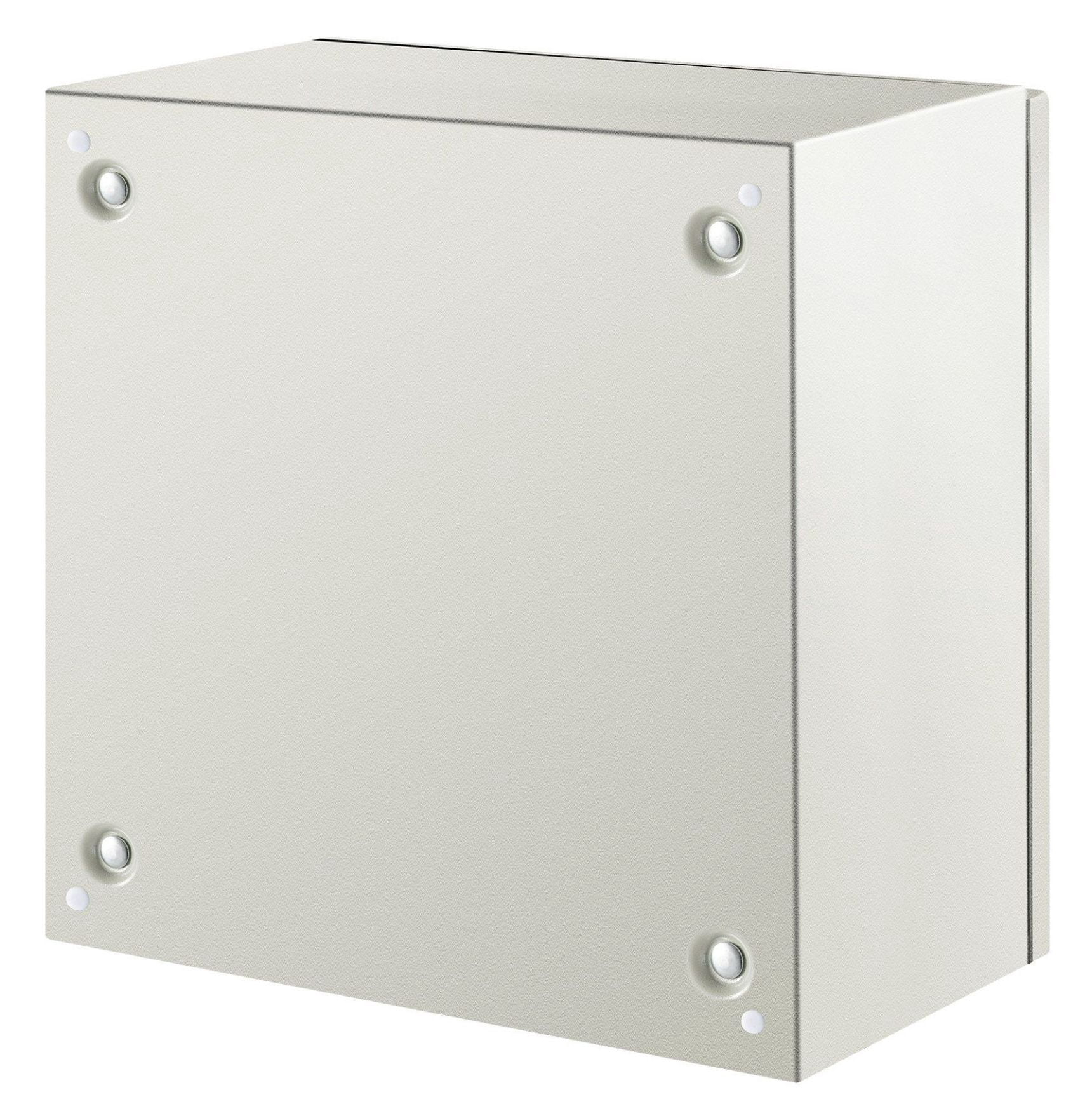 NEMA 4X Steel Enclosure 16x16x8", IP66 Waterproof Electrical Box, Outdoor Indoor Junction Box with Mounting Plate, Steel Electrical Enclosure