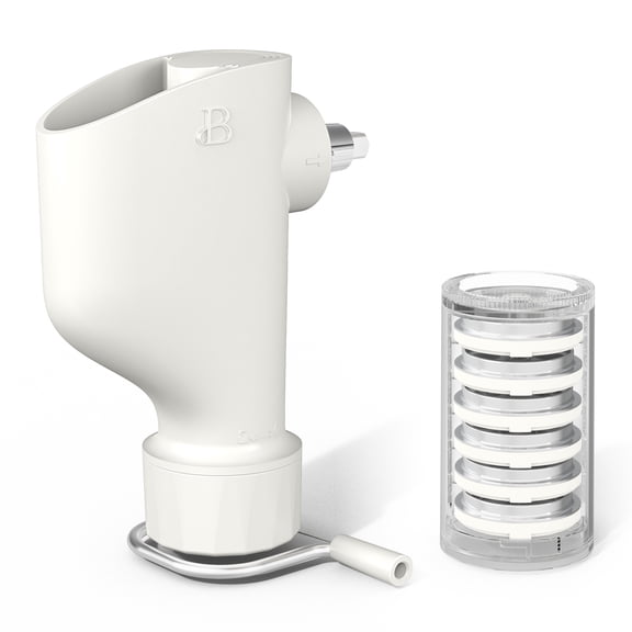 Beautiful Stand Mixer Pasta Maker Extruder Attachment by Drew Barrymore