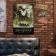 thumbnail image 3 of Anillo Placa Metal Vintage Pintura Hierro Rectangular Gato Pared Del 20x30cm, 3 of 9