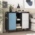 thumbnail image 2 of MDF Sideboard Buffet with Ample Storage / Multi - purpose Cabinet for Home Organization, 2 of 3