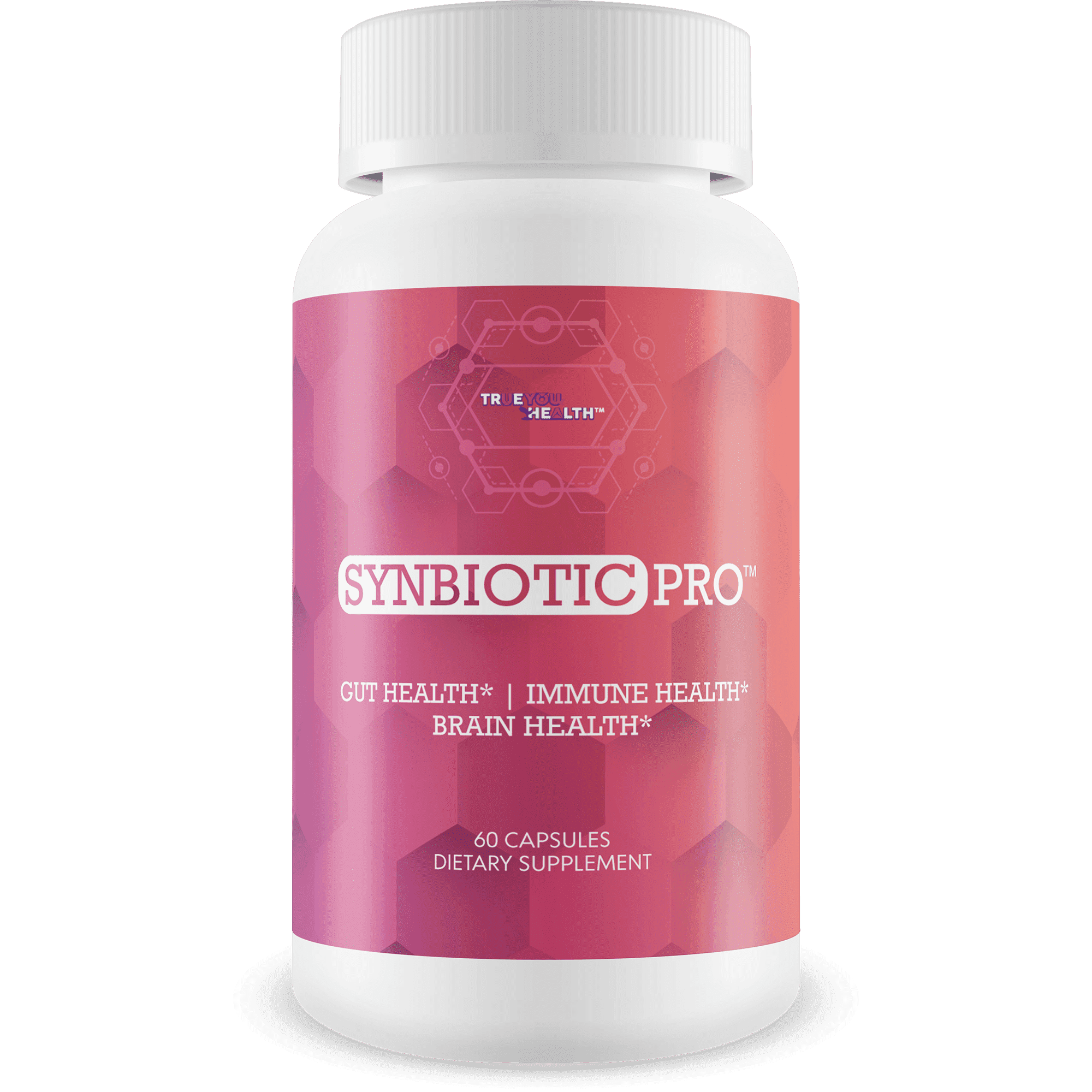 Synbiotic Pro - Our Best Daily Synbiotic Probiotics & Prebiotic - Gut Health - GI Synbiotics Probiotics - Pro Synbiotic Probiotic Plus Prebiotic & Immune Support Vitamins - Synbiotics for Women & Men