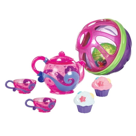 Munchkin Bath Tea and Cupcake Set with Bath Ball