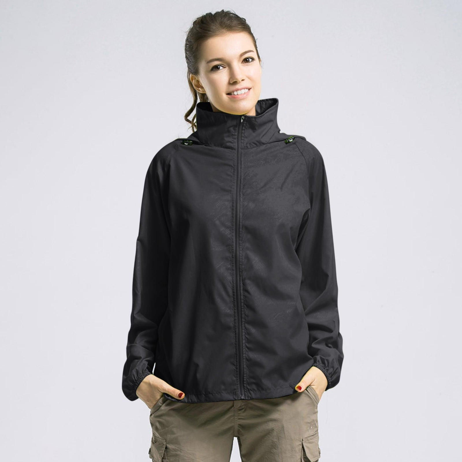 Veste De Pluie Decathlon Femme IWoo Veste De Pluie Imperméable Et Respirante Pour Femme - Veste Kaway Impermeable Femme