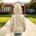thumbnail image 2 of SJLDQY Girl's Hoodies Casual Hooded Sweatshirt Long Sleeve Letter Graphic Pullover Tops Size 3-4 Years, 2 of 5
